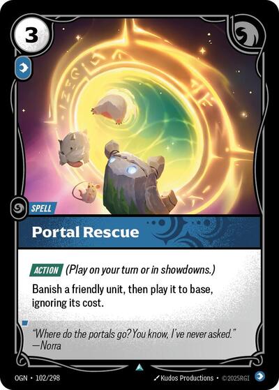 Portal Rescue - Foil (Origins)(OGN-102/298)(U)