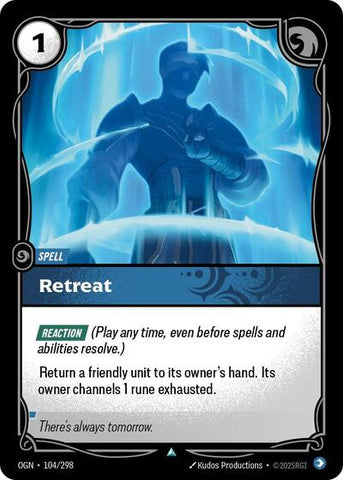 Retreat - Foil (Origins)(OGN-104/298)(U)