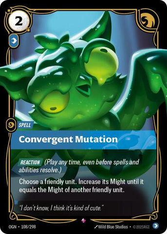 Convergent Mutation - Foil (Origins)(OGN-108/298)(R)