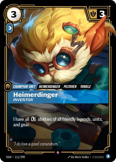 Heimerdinger, Inventor - Foil (Origins)(OGN-111/298)(R)