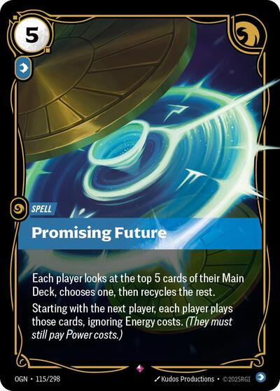Promising Future - Foil (Origins)(OGN-115/298)(R)