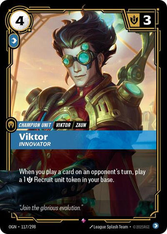 Viktor, Innovator - Foil (Origins)(OGN-117/298)(R)