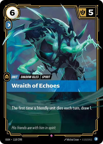 Wraith of Echoes - Foil (Origins)(OGN-118/298)(R)
