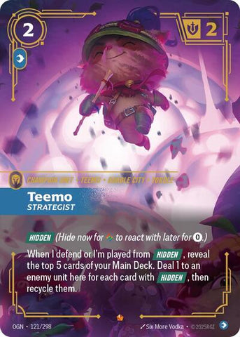 Teemo, Strategist - Foil (Origins)(OGN-121/298)(E)