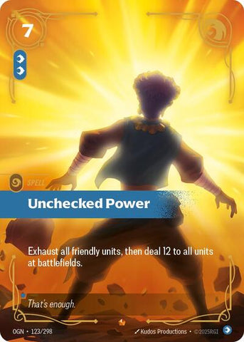 Unchecked Power - Foil (Origins)(OGN-123/298)(E)