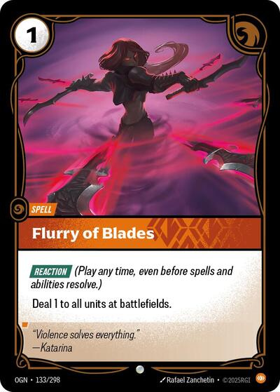 Flurry of Blades (Origins)(OGN-133/298)(C)