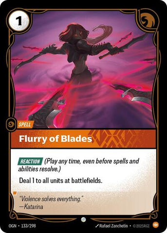 Flurry of Blades (Origins)(OGN-133/298)(C)