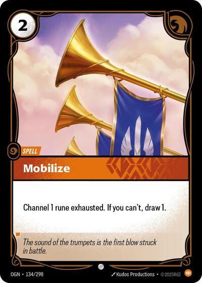 Mobilize - Foil (Origins)(OGN-134/298)(C)
