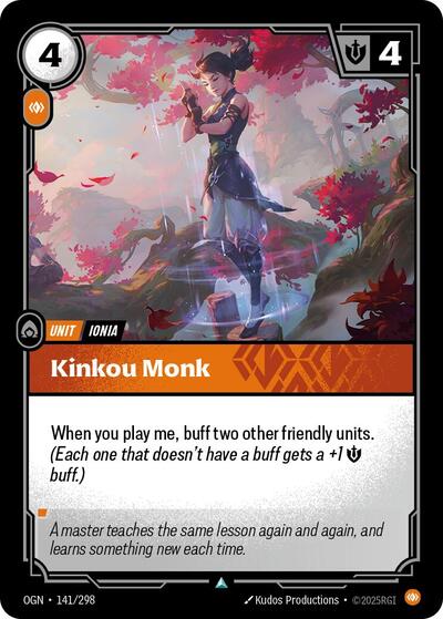Kinkou Monk - Foil (Origins)(OGN-141/298)(U)