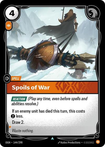 Spoils of War - Foil (Origins)(OGN-144/298)(U)