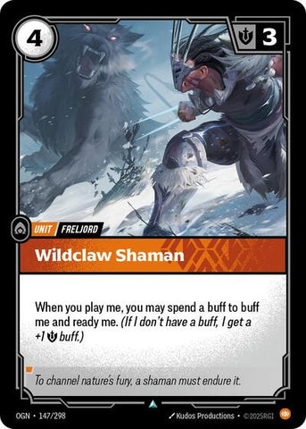 Wildclaw Shaman (Origins)(OGN-147/298)(U)