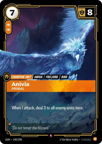 Anivia, Primal - Foil (Origins)(OGN-148/298)(R)