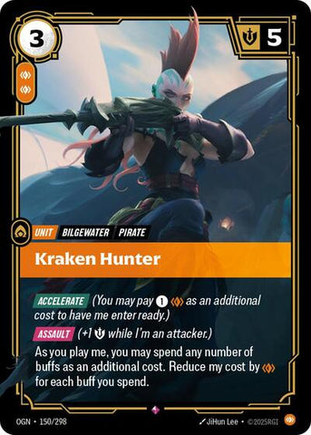 Kraken Hunter - Foil (Origins)(OGN-150/298)(R)