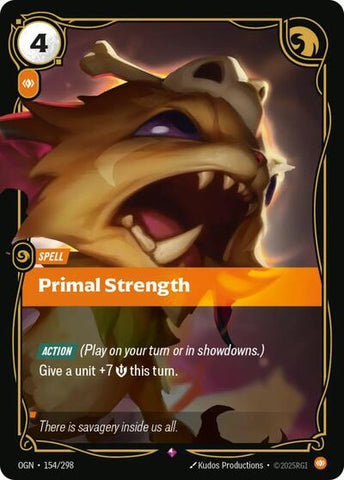 Primal Strength - Foil (Origins)(OGN-154/298)(R)