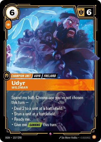 Udyr, Wildman - Foil (Origins)(OGN-157/298)(R)