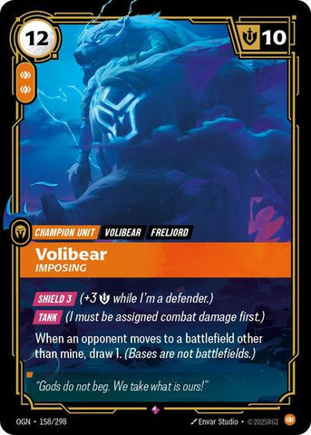 Volibear, Imposing - Foil (Origins)(OGN-158/298)(R)