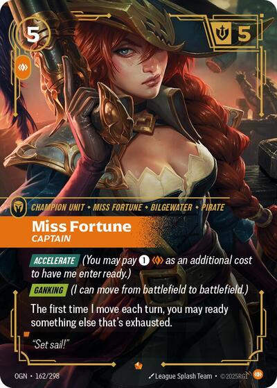 Miss Fortune, Captain - Foil (Origins)(OGN-162/298)(E)