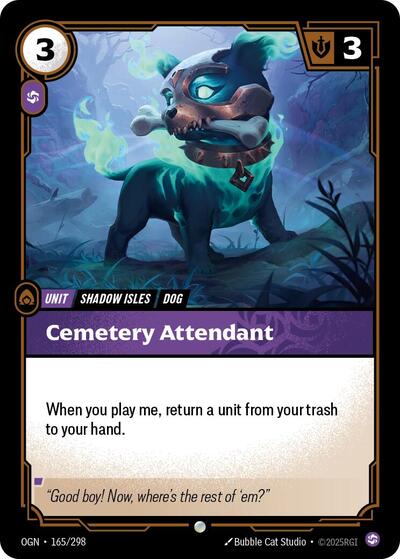 Cemetery Attendant - Foil (Origins)(OGN-165/298)(C)