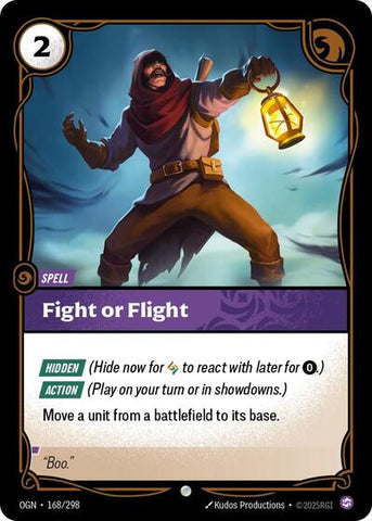 Fight or Flight - Foil (Origins)(OGN-168/298)(C)
