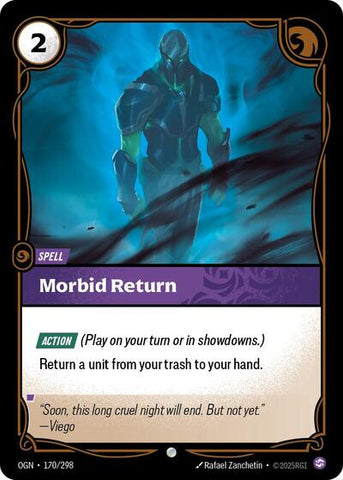 Morbid Return - Foil (Origins)(OGN-170/298)(C)