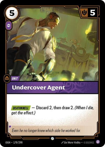 Undercover Agent - Foil (Origins)(OGN-178/298)(C)