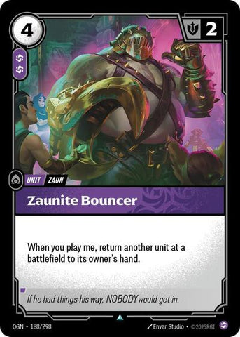 Zaunite Bouncer (Origins)(OGN-188/298)(U)