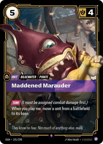 Maddened Marauder - Foil (Origins)(OGN-191/298)(R)