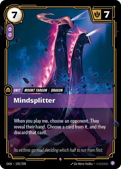Mindsplitter - Foil (Origins)(OGN-192/298)(R)