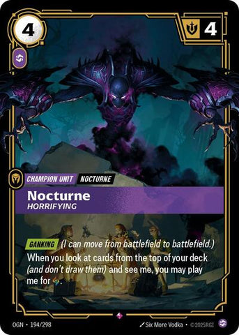 Nocturne, Horrifying - Foil (Origins)(OGN-194/298)(R)