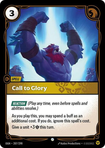 Call to Glory - Foil (Origins)(OGN-207/298)(C)