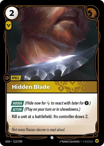 Hidden Blade (Origins)(OGN-213/298)(C)