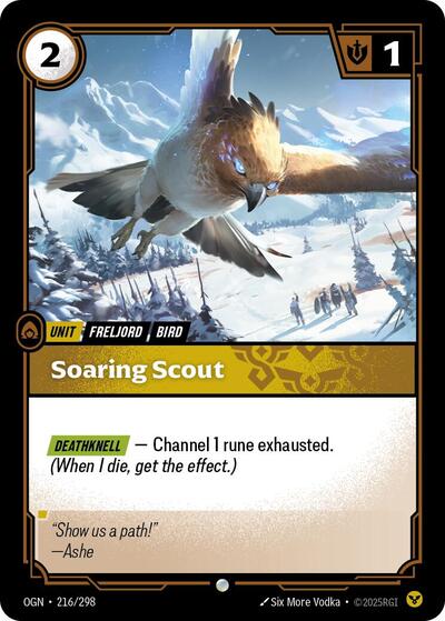 Soaring Scout - Foil (Origins)(OGN-216/298)(C)