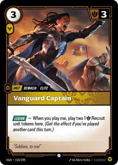 Vanguard Captain - Foil (Origins)(OGN-218/298)(C)