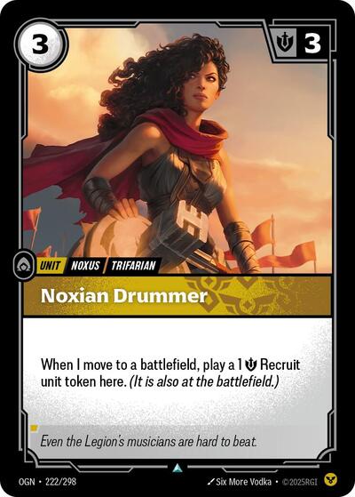 Noxian Drummer (Origins)(OGN-222/298)(U)