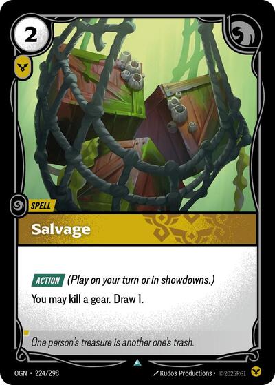 Salvage - Foil (Origins)(OGN-224/298)(U)