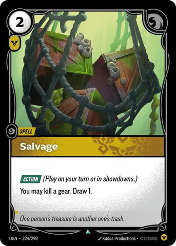 Salvage - Foil (Origins)(OGN-224/298)(U)