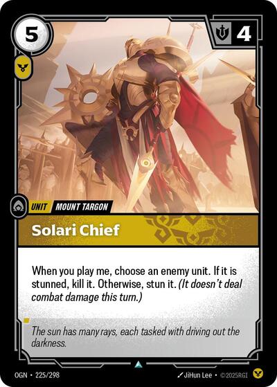 Solari Chief (Origins)(OGN-225/298)(U)