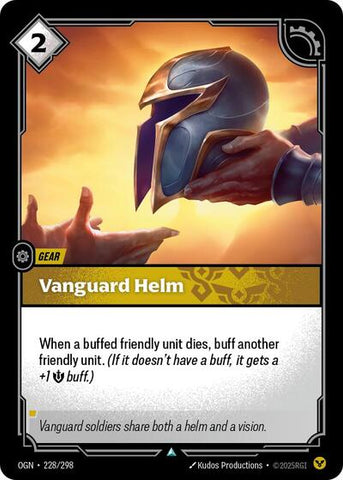 Vanguard Helm - Foil (Origins)(OGN-228/298)(U)