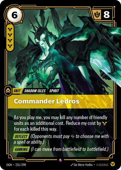 Commander Ledros - Foil (Origins)(OGN-231/298)(R)