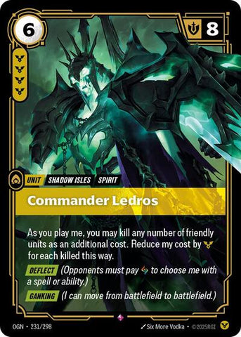 Commander Ledros - Foil (Origins)(OGN-231/298)(R)