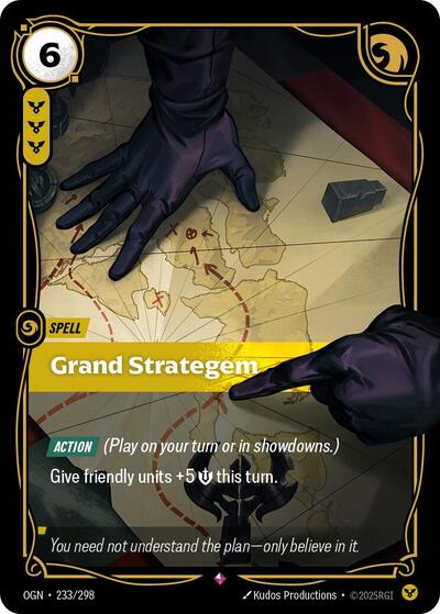 Grand Strategem - Foil (Origins)(OGN-233/298)(R)