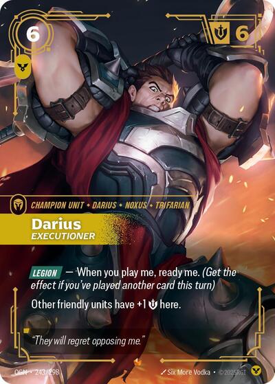 Darius, Executioner - Foil (Origins)(OGN-243/298)(E)