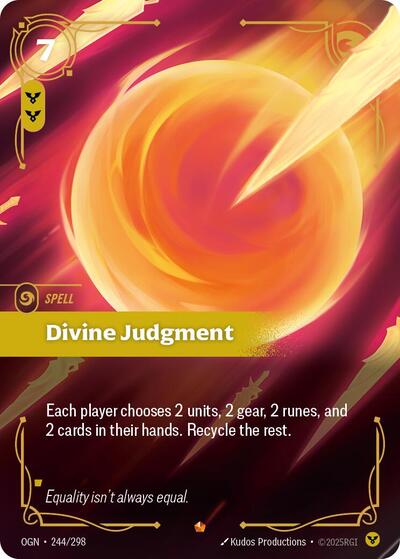Divine Judgment - Foil (Origins)(OGN-244/298)(E)