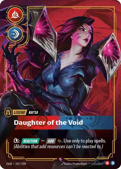 Kai'Sa, Daughter of the Void - Foil (Origins)(OGN-247/298)(R)