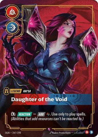 Kai'Sa, Daughter of the Void - Foil (Origins)(OGN-247/298)(R)