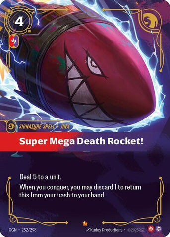 Super Mega Death Rocket! - Foil (Origins)(OGN-252/298)(E)