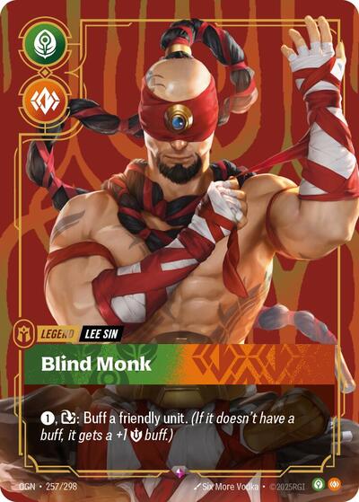 Lee Sin, Blind Monk - Foil (Origins)(OGN-257/298)(R)