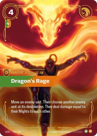 Dragon's Rage - Foil (Origins)(OGN-258/298)(E)