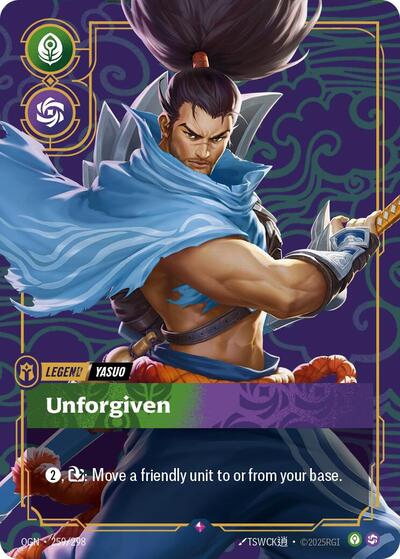 Yasuo, Unforgiven - Foil (Origins)(OGN-259/298)(R)