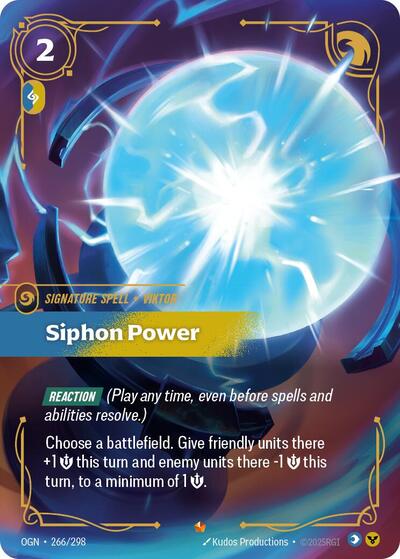 Siphon Power - Foil (Origins)(OGN-266/298)(E)